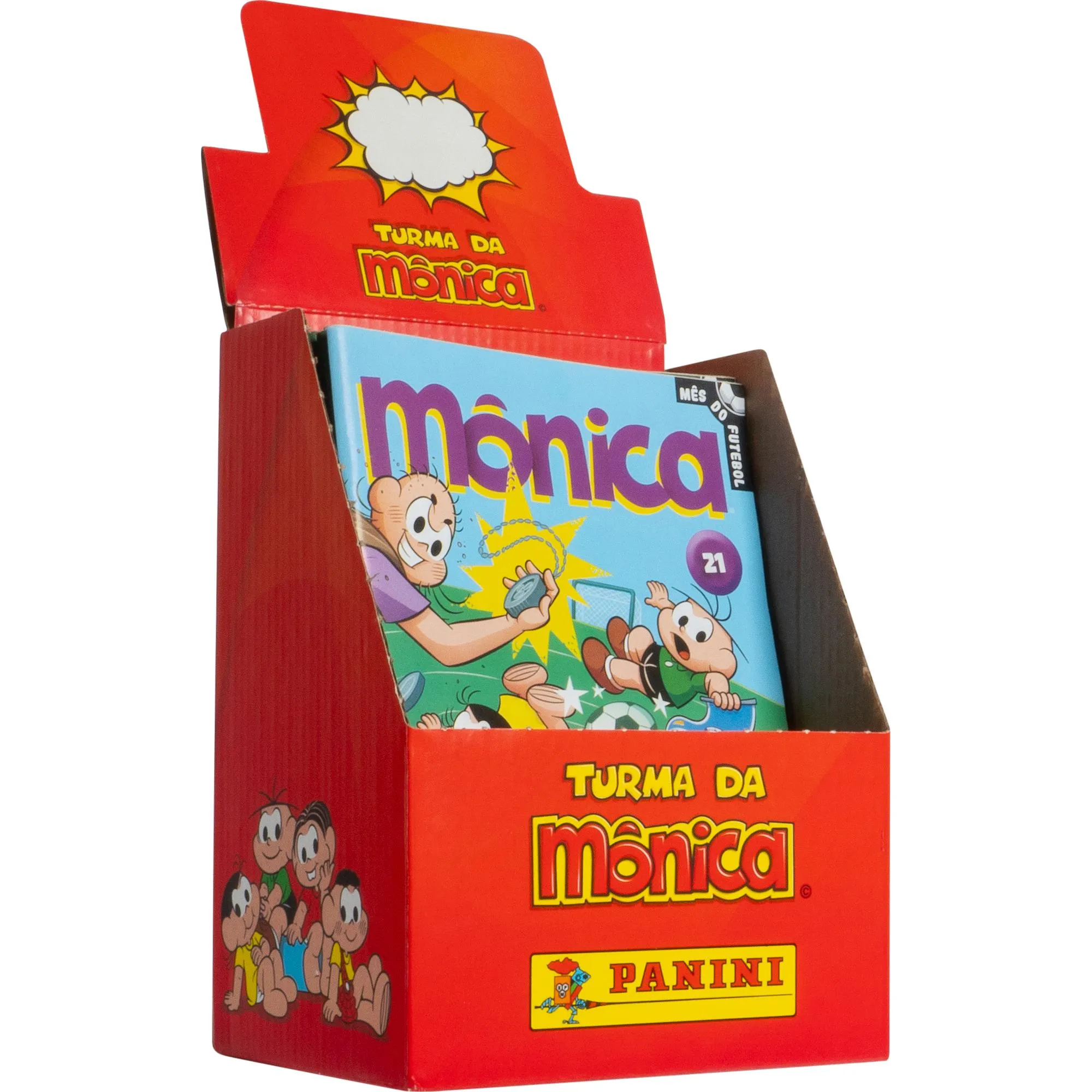 Box Gibi Turma da Mônica Panini por 198,00 à vista no boleto/pix ou parcele em até 7x sem juros. Compre na loja Mundomax!