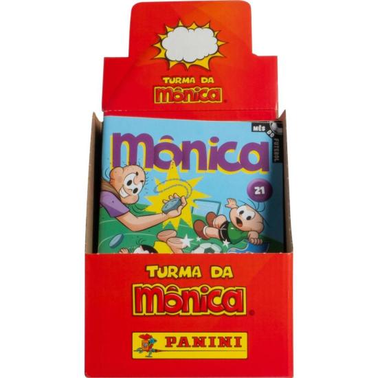 Box Gibi Turma da Mônica Panini (Cx. com 20uni.) por 300,00 à vista no boleto/pix ou parcele em até 10x sem juros. Compre na loja Mundomax!