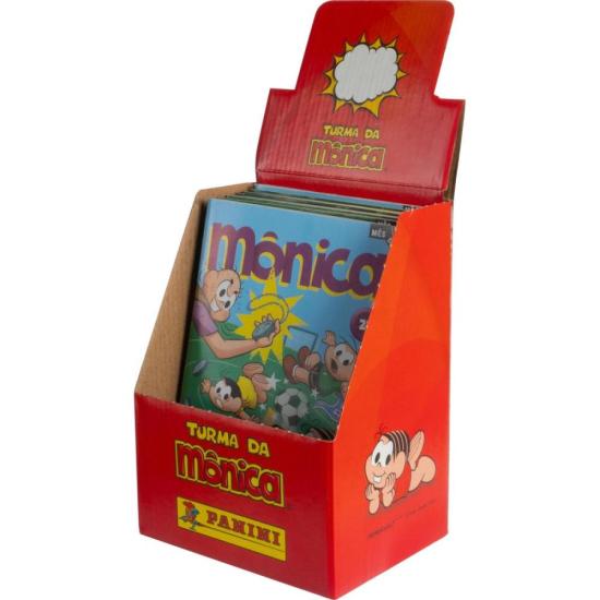 Box Gibi Turma da Mônica Panini (Cx. com 20uni.) por 300,00 à vista no boleto/pix ou parcele em até 10x sem juros. Compre na loja Mundomax!
