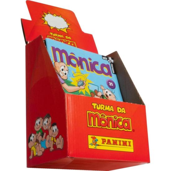 Box Gibi Turma da Mônica Panini (Cx. com 20uni.) por 300,00 à vista no boleto/pix ou parcele em até 10x sem juros. Compre na loja Mundomax!