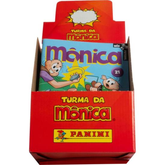 Box Gibi Turma da Mônica Panini (Cx. com 20uni.) por 300,00 à vista no boleto/pix ou parcele em até 10x sem juros. Compre na loja Mundomax!