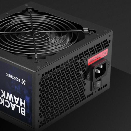 Fonte Gamer ATX Fortrek Black Hawk 650W 80 Plus Bronze PFC Ativo por 386,99 à vista no boleto/pix ou parcele em até 10x sem juros. Compre na loja Fortrek!