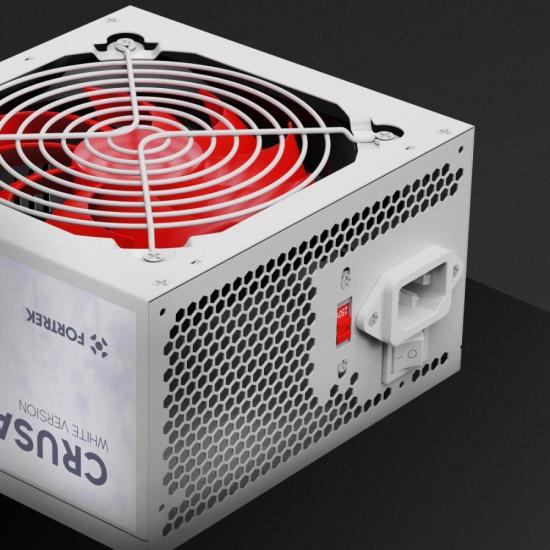 Fonte Gamer ATX Fortrek Crusader 500W Branca por 199,00 à vista no boleto/pix ou parcele em até 7x sem juros. Compre na loja Mundomax!