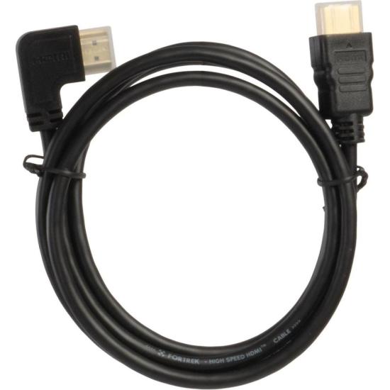 Cabo HDMI 2.0 4K 90º 1.5m Preto 4K90-015 Fortrek por 21,00 à vista no boleto/pix ou parcele em até 1x sem juros. Compre na loja Mundomax!