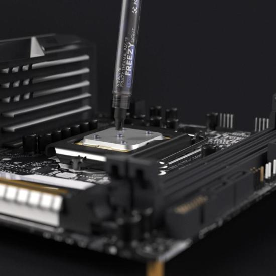 Pasta Térmica Freezy Light 5,5W/MK 1,5g Fortrek por 13,87 à vista no boleto/pix ou parcele em até 1x sem juros. Compre na loja Fortrek!