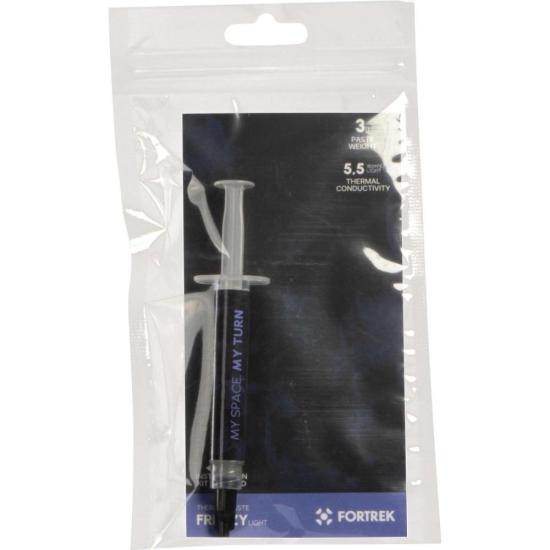 Pasta Térmica Freezy Light 5,5W/MK 3g Fortrek por 17,00 à vista no boleto/pix ou parcele em até 1x sem juros. Compre na loja Mundomax!