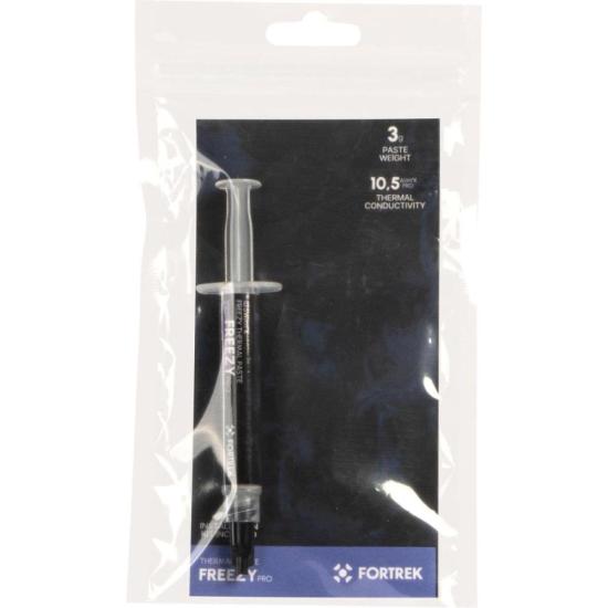 Pasta Térmica Freezy Pro 10,5W/MK 3g Fortrek por 54,00 à vista no boleto/pix ou parcele em até 2x sem juros. Compre na loja Mundomax!