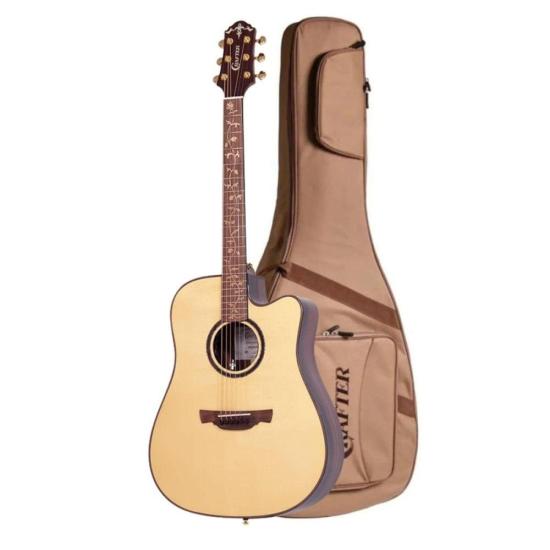 Violão Crafter Folk STG D-28CE PRO Com Bag por 4.899,00 à vista no boleto/pix ou parcele em até 12x sem juros. Compre na loja Mundomax!