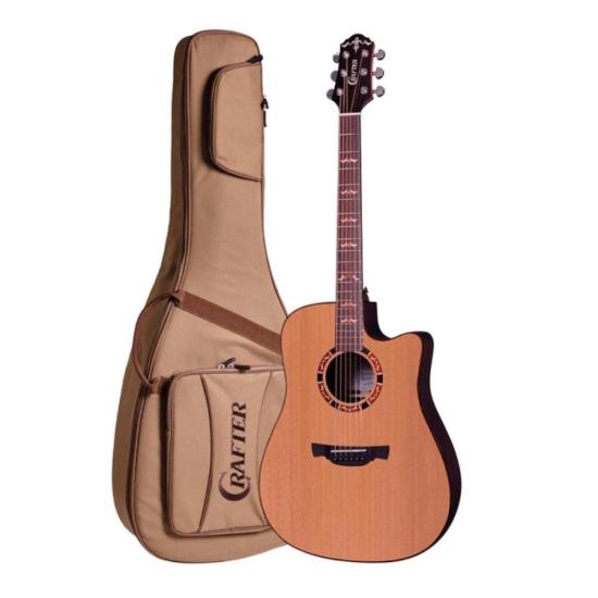 Violão Crafter Folk STG D-18CE PRO Com Bag por 4.999,99 à vista no boleto/pix ou parcele em até 12x sem juros. Compre na loja Mundomax!