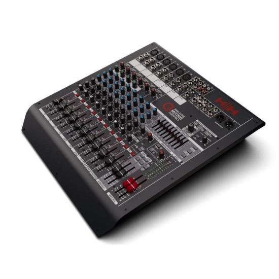 Mesa de Som HH Queensberry Q12FX 12 Canais Preta por 4.946,00 à vista no boleto/pix ou parcele em até 12x sem juros. Compre na loja Mundomax!