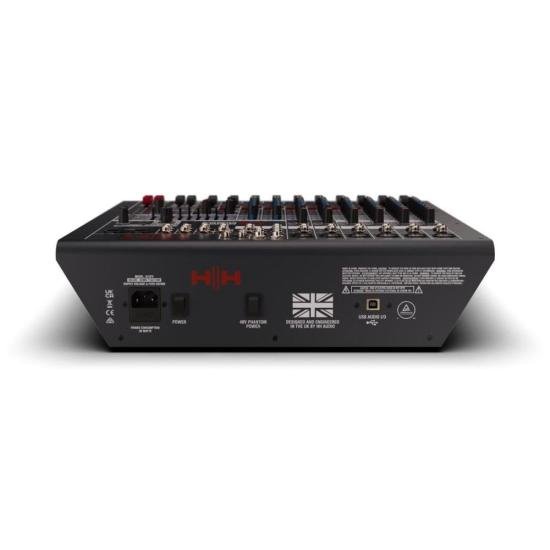 Mesa de Som HH Queensberry Q12FX 12 Canais Preta por 4.946,00 à vista no boleto/pix ou parcele em até 12x sem juros. Compre na loja Mundomax!