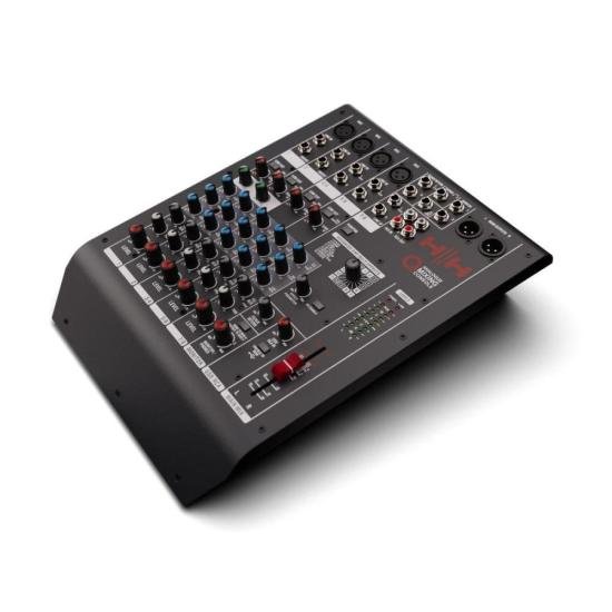 Mesa de Som HH Queensberry Q8FX 8 Canais Preta por 3.011,00 à vista no boleto/pix ou parcele em até 12x sem juros. Compre na loja Mundomax!