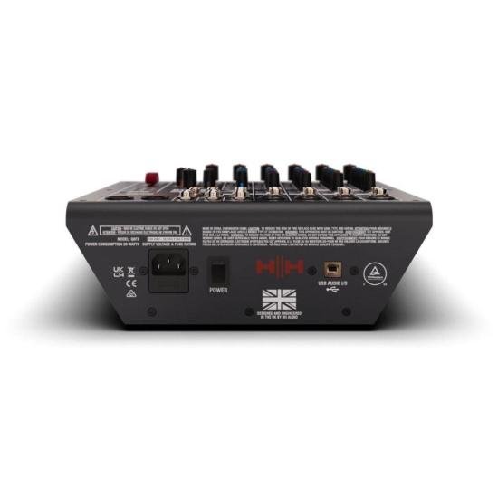 Mesa de Som HH Queensberry Q8FX 8 Canais Preta por 3.011,00 à vista no boleto/pix ou parcele em até 12x sem juros. Compre na loja Mundomax!