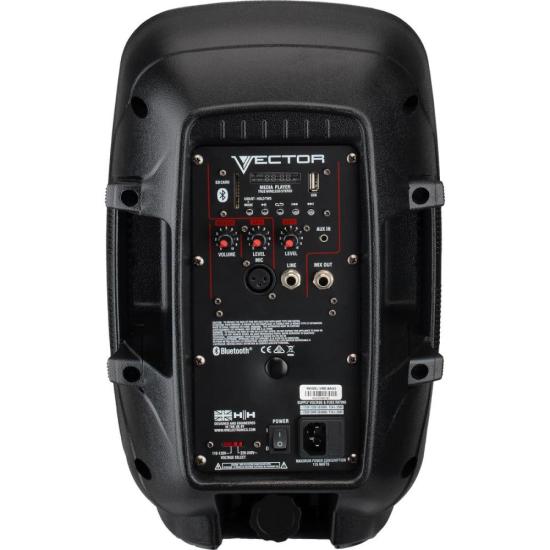 Caixa de Som Ativa HH VRE-8AG2 8\" 300w por 1.936,00 à vista no boleto/pix ou parcele em até 12x sem juros. Compre na loja Mundomax!