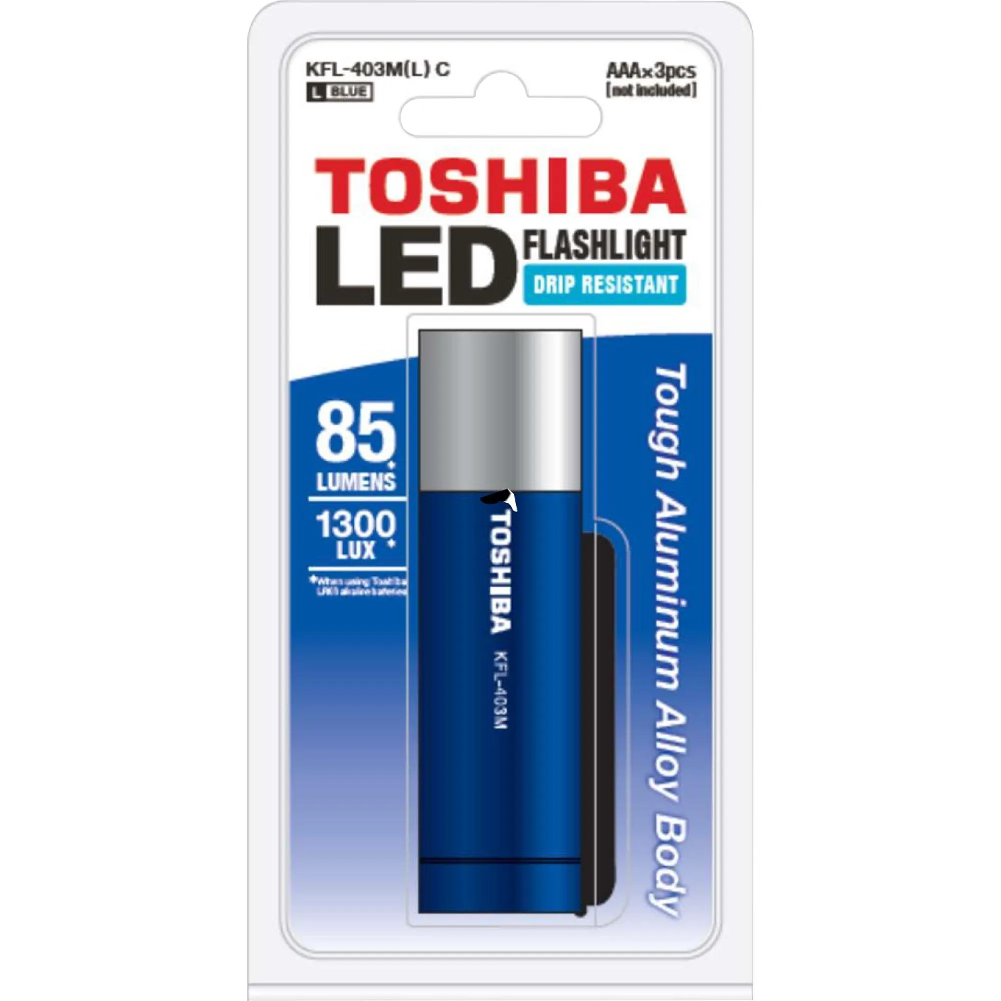 Lanterna Mini Toshiba KFL-403M Azul Metálico (83800)