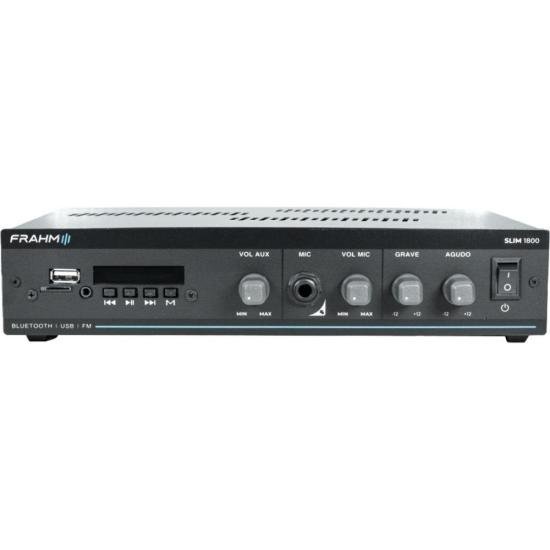 Amplificador Frahm Slim 1800 G5 60w Rms por 781,00 à vista no boleto/pix ou parcele em até 10x sem juros. Compre na loja Mundomax!