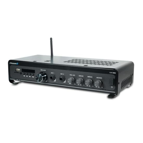 Amplificador Frahm Slim 2200 G5 120w Rms por 860,00 à vista no boleto/pix ou parcele em até 10x sem juros. Compre na loja Mundomax!