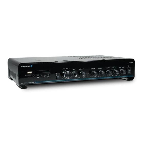 Amplificador Frahm Slim 3500 G5 240w Rms por 1.580,00 à vista no boleto/pix ou parcele em até 12x sem juros. Compre na loja Mundomax!