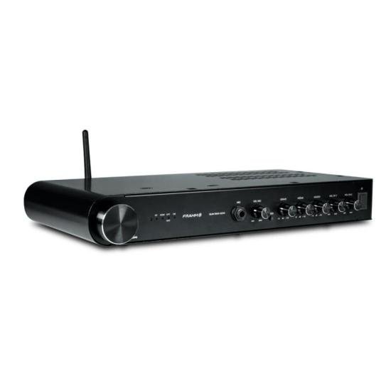 Amplificador Frahm Slim 3800 HDMI 240w Rms por 1.528,00 à vista no boleto/pix ou parcele em até 12x sem juros. Compre na loja Mundomax!