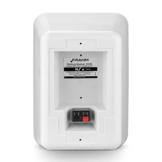 Caixa de Som Passiva Frahm HS Outdoor 100w Branca - Par por 949,00 à vista no boleto/pix ou parcele em até 10x sem juros. Compre na loja Mundomax!