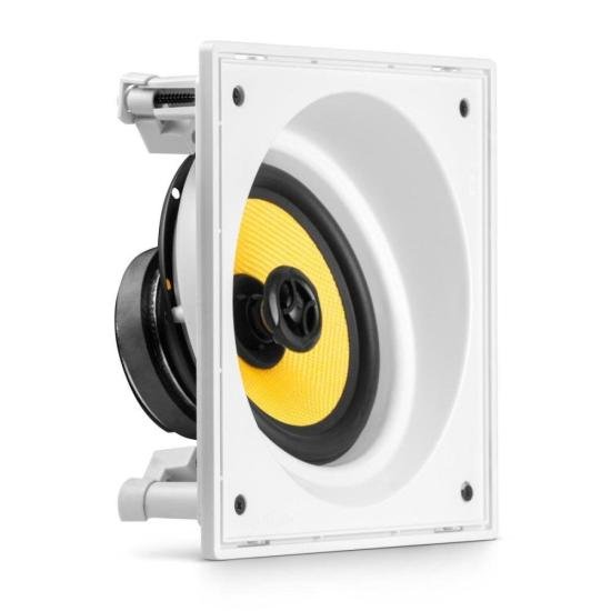 Arandela 6\" Frahm 100w Quadrada Cx Branca por 400,00 à vista no boleto/pix ou parcele em até 10x sem juros. Compre na loja Mundomax!