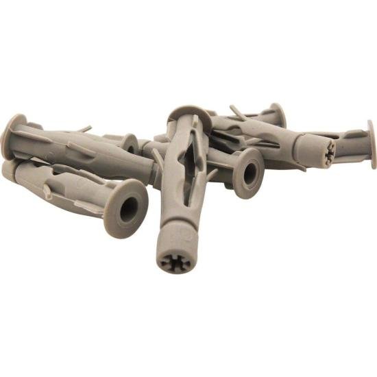 Bucha de Fixação Tijolo Nylon 06 (Com 10) por 5,99 à vista no boleto/pix ou parcele em até 1x sem juros. Compre na loja Mundomax!