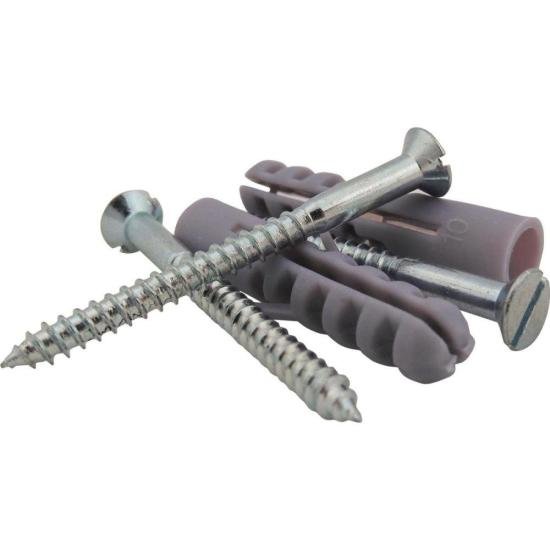 Parafuso Com Bucha 06 Brasfort (Com 8) por 4,99 à vista no boleto/pix ou parcele em até 1x sem juros. Compre na loja Mundomax!