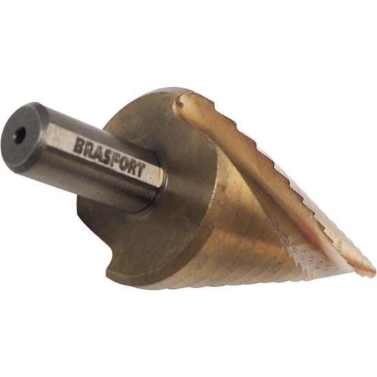 Broca Escalonada 4mm a 32mm Brasfort por 59,99 à vista no boleto/pix ou parcele em até 2x sem juros. Compre na loja Mundomax!