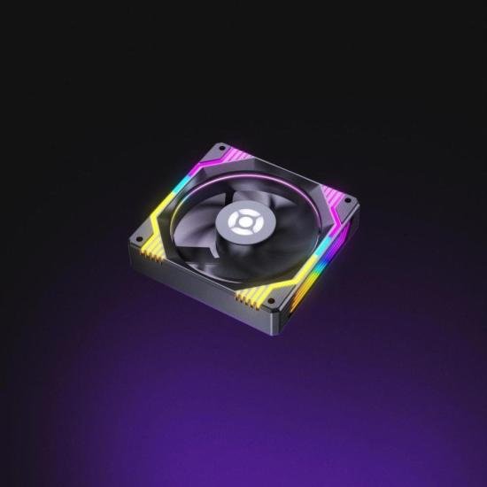 Cooler Fan Fortrek Frosty Rainbow Preto por 41,00 à vista no boleto/pix ou parcele em até 1x sem juros. Compre na loja Mundomax!