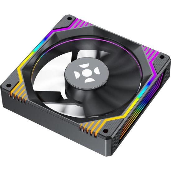 Cooler Fan Fortrek Frosty Rainbow Preto por 41,00 à vista no boleto/pix ou parcele em até 1x sem juros. Compre na loja Mundomax!