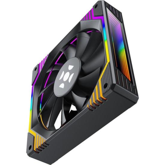 Cooler Fan Fortrek Frosty Rainbow Preto por 41,00 à vista no boleto/pix ou parcele em até 1x sem juros. Compre na loja Mundomax!