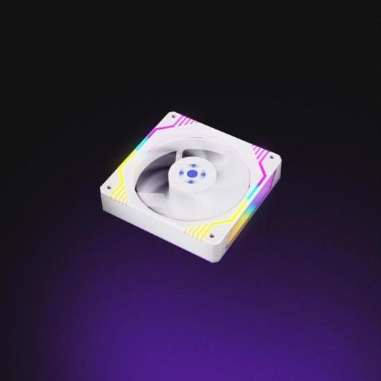 Cooler Fan Fortrek Frosty Rainbow Branco por 43,00 à vista no boleto/pix ou parcele em até 1x sem juros. Compre na loja Mundomax!