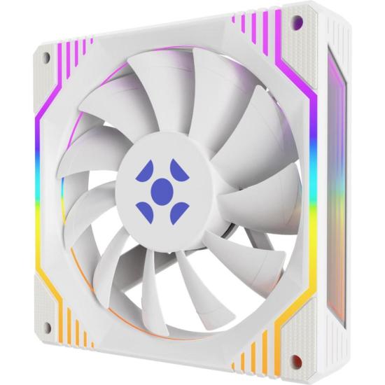 Cooler Fan Fortrek Frosty Rainbow Branco por 43,00 à vista no boleto/pix ou parcele em até 1x sem juros. Compre na loja Mundomax!