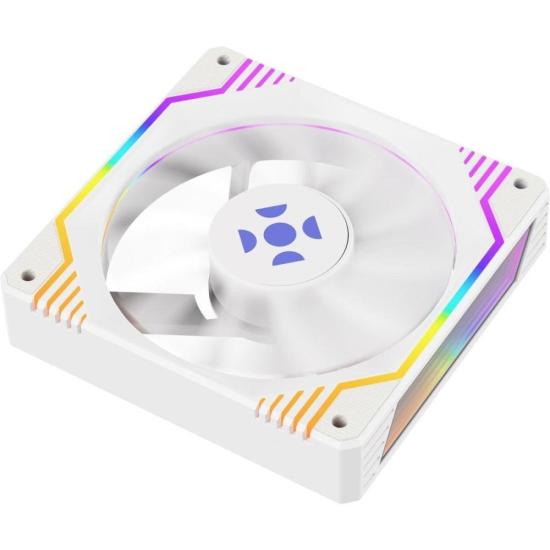 Cooler Fan Fortrek Frosty Rainbow Branco por 43,00 à vista no boleto/pix ou parcele em até 1x sem juros. Compre na loja Mundomax!