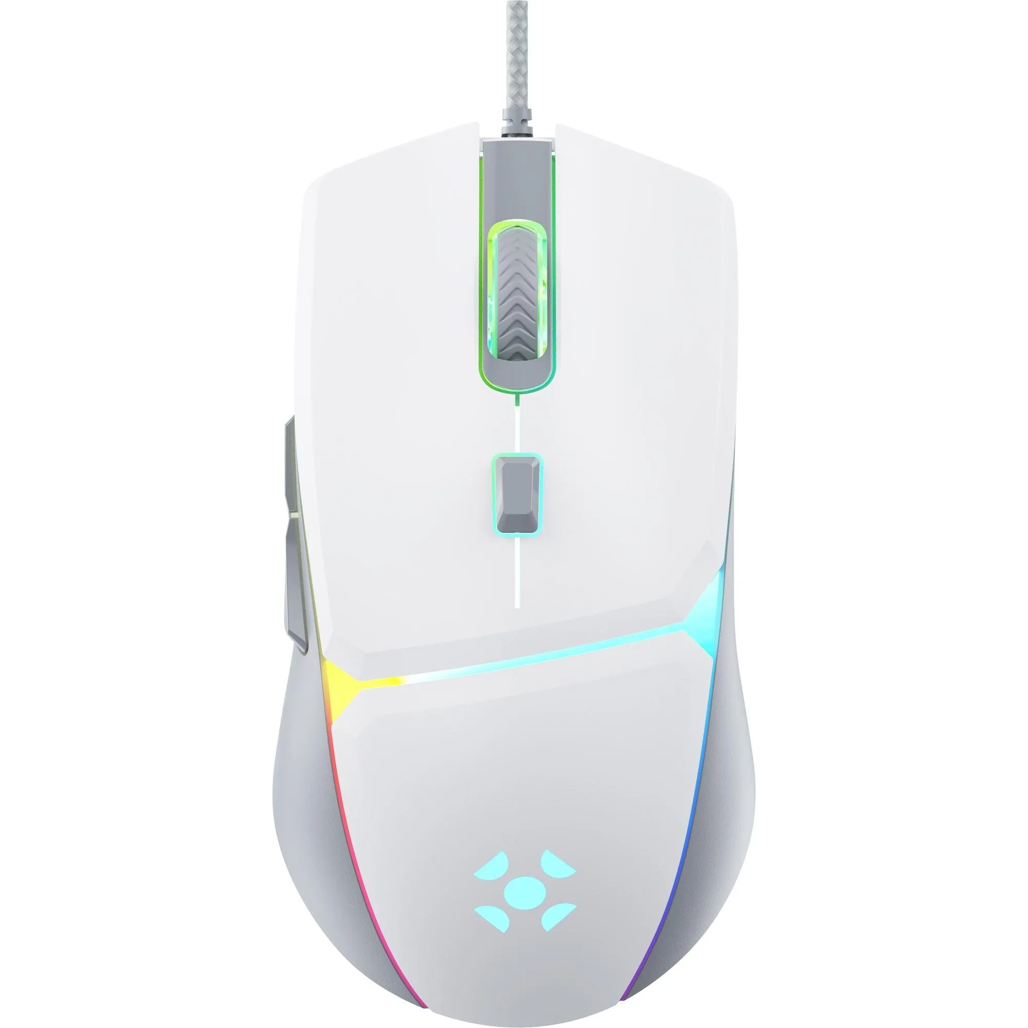 Mouse Gamer Fortrek Crusader 12800Dpi Branco (83910)