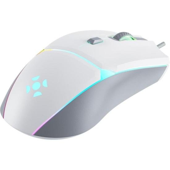 Mouse Gamer Fortrek Crusader 12800Dpi Branco por 103,00 à vista no boleto/pix ou parcele em até 4x sem juros. Compre na loja Mundomax!
