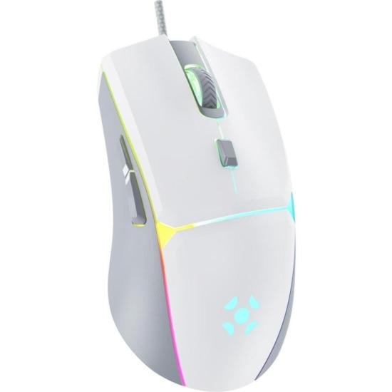 Mouse Gamer Fortrek Crusader 12800Dpi Branco por 103,00 à vista no boleto/pix ou parcele em até 4x sem juros. Compre na loja Mundomax!