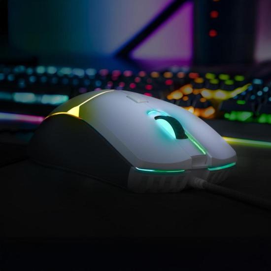 Mouse Gamer Fortrek Crusader 12800Dpi Branco por 103,00 à vista no boleto/pix ou parcele em até 4x sem juros. Compre na loja Mundomax!