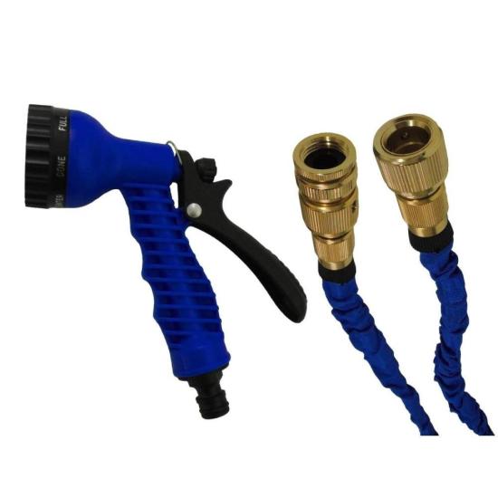 Mangueira Látex 25 Metros KM230CA Azul Kepper por 129,99 à vista no boleto/pix ou parcele em até 5x sem juros. Compre na loja Mundomax!