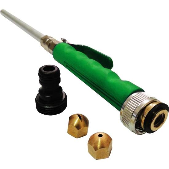 Esguicho Alumínio 30cm KE30V Verde Kepper por 0,00 à vista no boleto/pix ou parcele em até 1x sem juros. Compre na loja Mundomax!