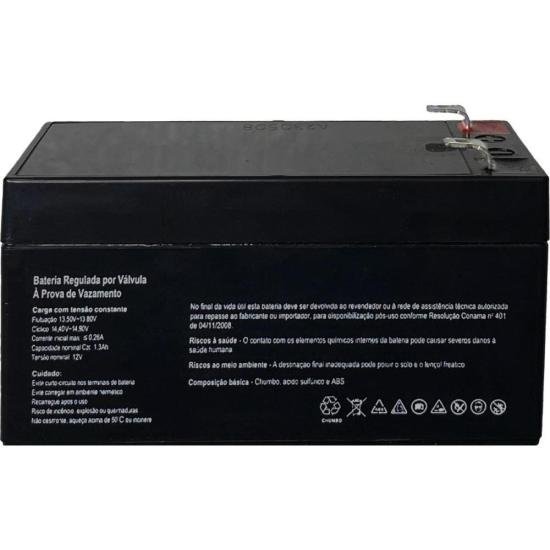 Bateria Selada 12V 1,3Ah SP12-1,3 SecPower por 65,00 à vista no boleto/pix ou parcele em até 2x sem juros. Compre na loja Mundomax!