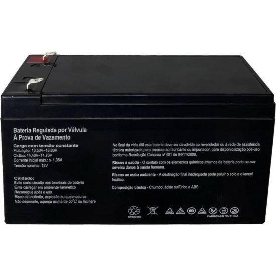 Bateria Selada 12V P12-Alarme SecPower por 97,00 à vista no boleto/pix ou parcele em até 3x sem juros. Compre na loja Mundomax!