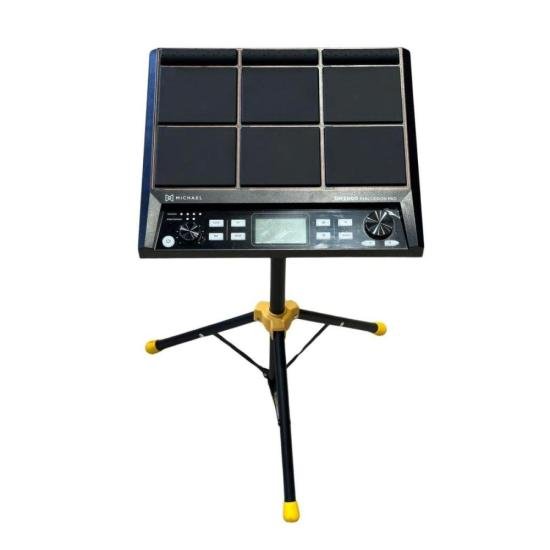 Kit Pad Percussão Michael DMX600 + Estante Michael DMXST10 Preto por 3.157,00 à vista no boleto/pix ou parcele em até 12x sem juros. Compre na loja Mundomax!