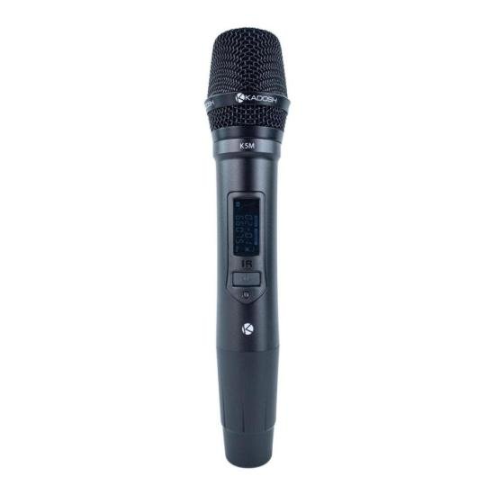 Microfone sem fio Kadosh K-502C duplo por 2.099,00 à vista no boleto/pix ou parcele em até 12x sem juros. Compre na loja Mundomax!