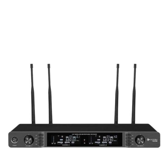 Microfone sem fio Kadosh K-622M duplo por 3.099,00 à vista no boleto/pix ou parcele em até 12x sem juros. Compre na loja Mundomax!