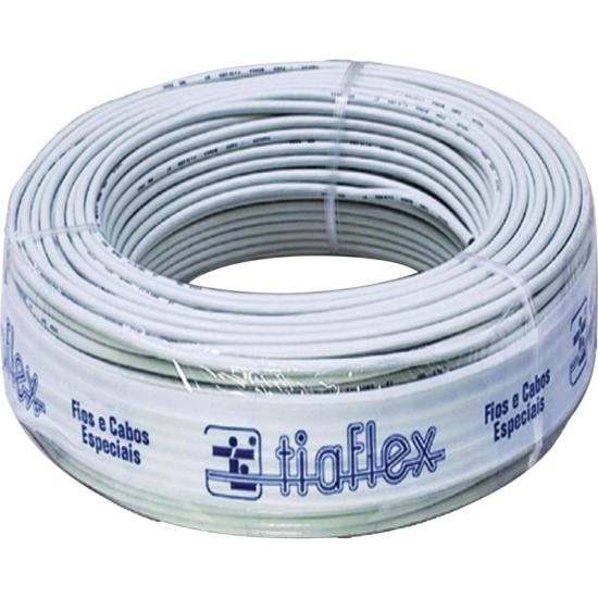 Fio Manga 4 x 26AWG com Blindagem Bege Tiaflex