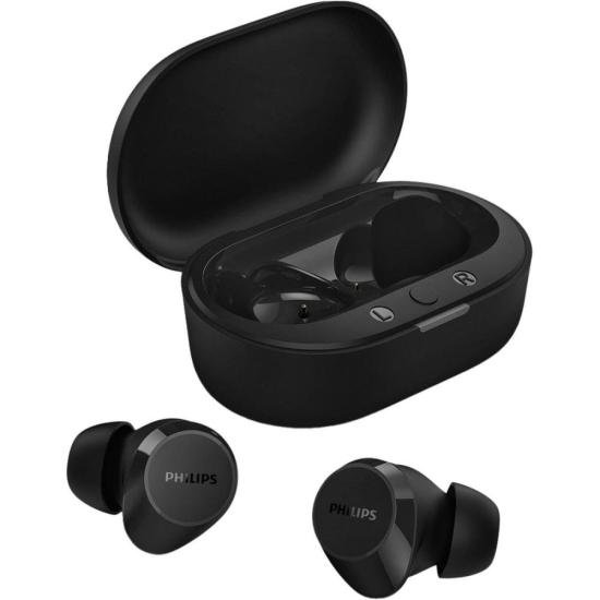 Fone de Ouvido Philips TAT1209 Bluetooth Preto por 166,00 à vista no boleto/pix ou parcele em até 6x sem juros. Compre na loja Mundomax!