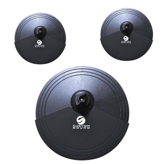 Bateria Eletrônica Custom Sound CSD 100 8 Pads por 4.799,00 à vista no boleto/pix ou parcele em até 12x sem juros. Compre na loja Mundomax!