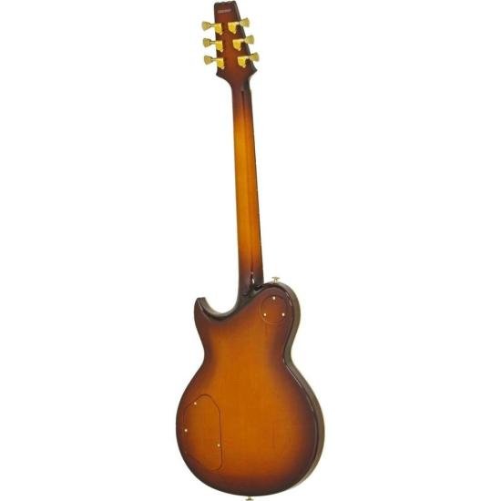 Guitarra Aria Pro II PE-R80 Japan Brown por 25.445,00 à vista no boleto/pix ou parcele em até 12x sem juros. Compre na loja Mundomax!