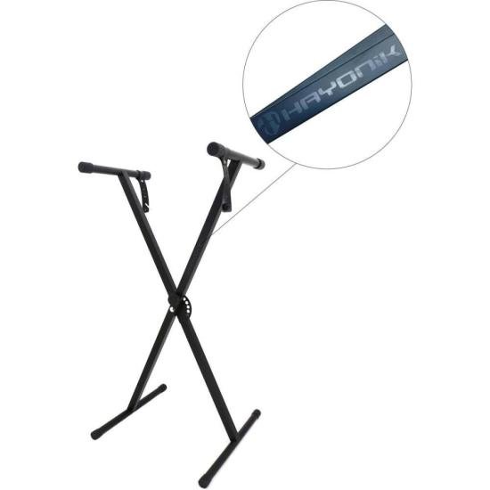 Suporte Para Teclado ST300 Hayonik por 146,00 à vista no boleto/pix ou parcele em até 5x sem juros. Compre na loja Mundomax!